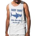 Daddy Shark Lovely Boy Dad Birthday Gifts Men Tank Top