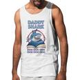 Daddy Shark Reading Book Men Tank Top