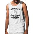 Grandpa Drinking Buddy Baby One Piece Men Tank Top