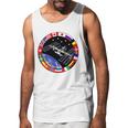 International Space Station T-Shirt Nasa Iss Flag Logo Men Tank Top