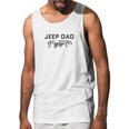 Mens Jeep Dad Cool Grunge Grille Men Tank Top