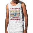 Any Man Can Be A Father Special Men Can Be Daddy Shark Men Tank Top