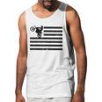 Motocross Braaap Vintage Usa American Flag Men Tank Top