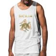 Sicilian Pride Sicilian Flag Trinacria Men Tank Top