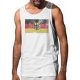 Trunk Candy Distressed Germany Flag Modern Fit Men Tank Top