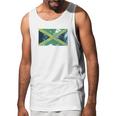 Trunk Candy Distressed Jamaica Flag Modern Fit Men Tank Top