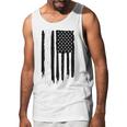 Wheel Spin Addict Chevelle Usa Flag Men Tank Top