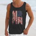 Adult Patriots American Distressed Flag Men Tank Top