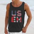 Canadian Pride American Usa Useh Us Flag Canada Men Tank Top