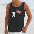 Cute Rabbit Usa Flag World War Champs July 4Th Men Tank Top