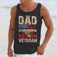 Mens Dad Grandpa Husband Us Flag Vietnam Veteran Father Day Men Tank Top