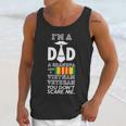 Dad Vietnam Veteran Graphic Design Printed Casual Daily Basic Men Tank Top