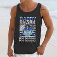 Daddy Shark Doo Doo American Flag Retro Men Tank Top