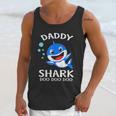 Daddy Shark Doo Doo Funny Fathers Day Gift Men Tank Top