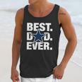 Dallas Fan Best Dad Ever Football Love Fathers Day Gift Men Tank Top