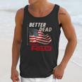 Funny Better Dead Than Red Cool Anti-Communist Us Flag Gift Men Tank Top