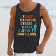 Funny Handsome Strong Happy Clever Marvelous For Father Men Tank Top