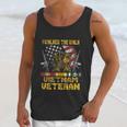 Funny Vietnam Veteran With Us Flag Gift With Combat Boots Patriotic Gift Men Tank Top