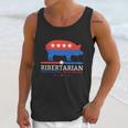 Grilling Dad Bbq Ribertarian Funny Politics Fathers Day Cute Gift Men Tank Top