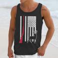 Hunting Deer Rifle Flag Men Tank Top