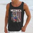 Meowica Cat Mullet American Flag Men Tank Top