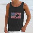 Patriotic B2 Stealth Bomber American Flag T-Shirt Men Tank Top