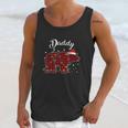 Red Plaid Daddy Bear Matching Buffalo Pajama Men Tank Top