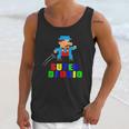 Mens Super Daddio Fathers Day Video Game Action Figure Arcade Tee Men Tank Top