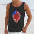 Super Moroccan Heritage Morocco Roots Usa Flag Gift Men Tank Top