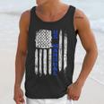 Thin Blue Line Flag American Us Marshal Men Tank Top