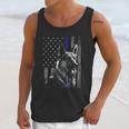 Thin Blue Line Flag K-9 German Shepherd Police Dog Gift Men Men Tank Top