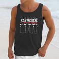 Tombstone Say When American Flag Men Tank Top