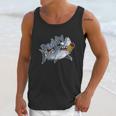 Tough Smoking Daddy Shark Men Tank Top