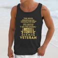 U S M C Veteran I Am The Storm Gold Foil Effect Graphic Design Printed Casual Daily Basic Men Tank Top