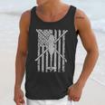 Uh60 Black Hawk Military Helicopter Patriotic Flag Men Tank Top