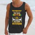 Never Underestimate An Old Who Is Also A Vietnam Veteran Gift Graphic Design Printed Casual Daily Basic Men Tank Top