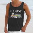 Us Navy Vietnam Veteran Usa Flag Vietnam Vet Flag Gift Graphic Design Printed Casual Daily Basic Men Tank Top