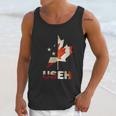 Useh Leaf Canadian American Flag Canada Usa Gift Men Tank Top