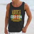 Vietnam Veteran Vietnam Veteran No Phd But Dd214 Men Tank Top