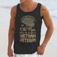 Vintage Veteran Grandpa Proud Army Vietnam Veteran Old Man Men Tank Top