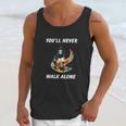 You Never Walk Alone Austim Awareness Dad And Son Men Tank Top