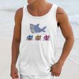 Daddy Shark And Three Baby Sharks Men Tank Top