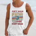 Any Man Can Be A Father Special Men Can Be Daddy Shark Men Tank Top