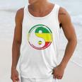 Rasta Flag Jamaica Flag Irie Peace Symbol Reggae Music Men Tank Top