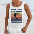 Vintage I Created A Monster Shooting She Calls Me Dad 2020 Men Tank Top