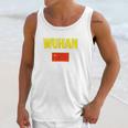 Wuhan Chinese Flag China Souvenir Men Tank Top