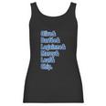 25Th Annual Putnam County Spelling Bee Characters Women Tank Top