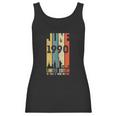 31St Birthday Decorations June 1990 Men Women 31 Years Old Women Tank Top