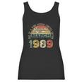 32Nd Birthday Decorations March 1989 Men Women 32 Years Old Women Tank Top