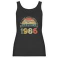 35Th Birthday Decorations April 1986 Men Women 35 Years Old Women Tank Top